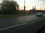 Poznań 4.30, wschód słońca z okien tramwaju;) - kliknij aby zobaczyć zdjęcie. Poznań 4.30, wschód słońca z okien tramwaju;)
